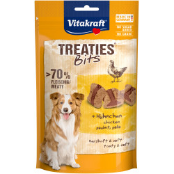 Pack de 3 - Vitakraft - Treaties Bits - Friandise pour Chien au Poulet