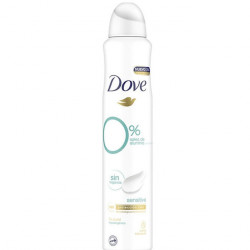 DOVE Déodorant Femme Spray Sensitive 0% Sans Parfum 200ml