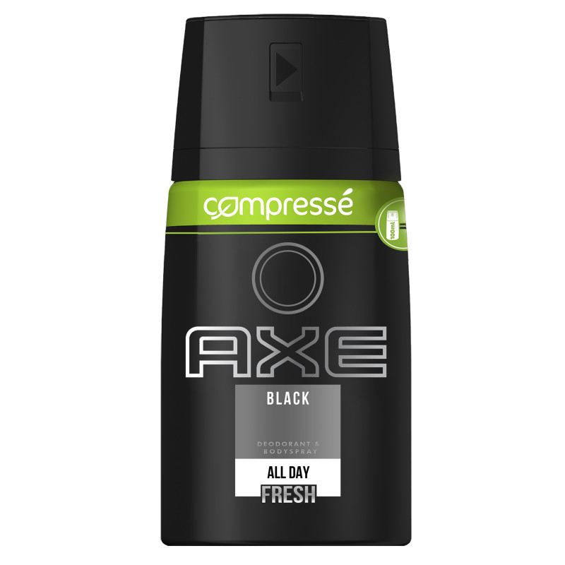 Axe Déodorant Homme Spray Black Compressé 100ml