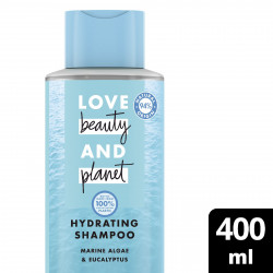 Pack de 3 - Love Beauty And Planet Shampooing Femme Fraîcheur Marine 400ml
