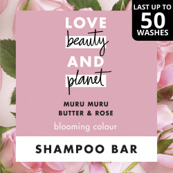 Pack de 3 - Love Beauty And Planet Shampooing Solide Éclosion de Couleur Muru...