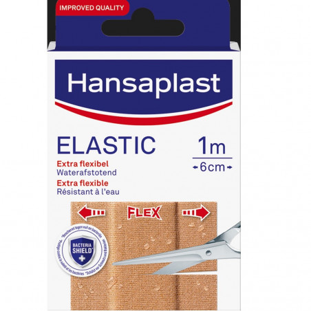 BANDE ELASTIC HANSAPLAST - bandes à découper 1m x 6cm