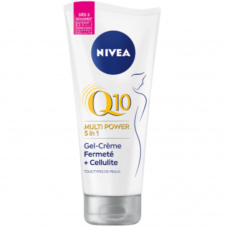 Nivea - Gel-crème corps Fermeté + Cellulite Q10 et Vitamines E 200ml