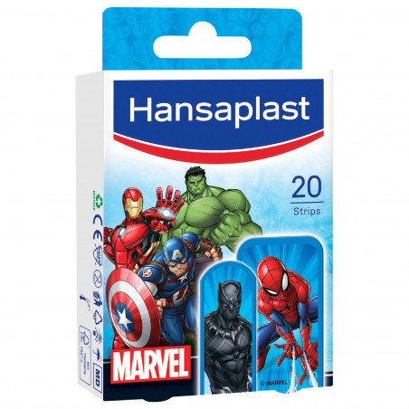 HANSAPLAST - 20 Pansements Avengers (Disney)