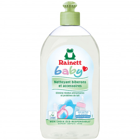 Rainett Baby Nettoyant biberons & accessoires Ecolabel 500ml