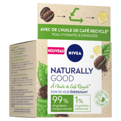 PACK DE 2 - NIVEA - Soin Jour Huile de Café Recyclé Naturally Tous Types de Peaux 2X50ml 2