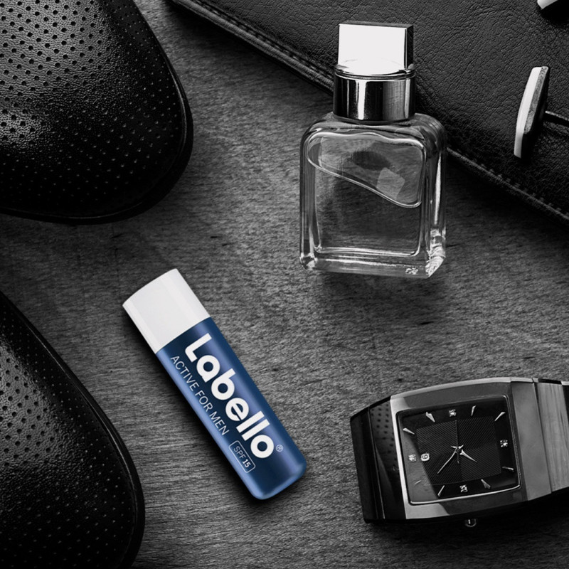 Pack de 6 - LABELLO - Sticks soin des lèvres hydratant LABELLO Active pour Homme 6X5.5ml