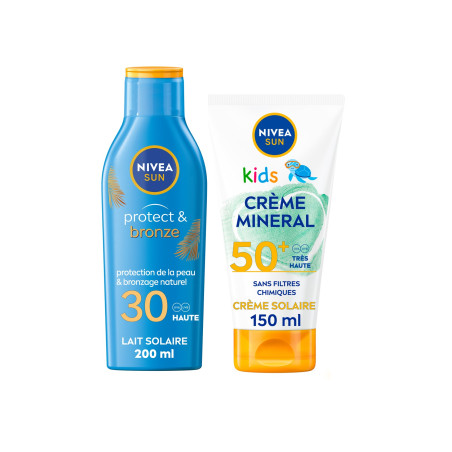 Protection solaire lait NIVEA FPS 30 Protect & Bronze 200ml Protection solaire lait NIVEA FPS 30 Protect & Bronze 200ml