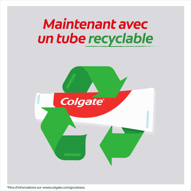 Pack de 12 dentifrices Colgate blancheur instantanée 75ml