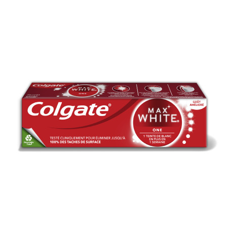 Pack de 12 - Colgates dentifrices Colgate Blancheur 1 teinte 75ml