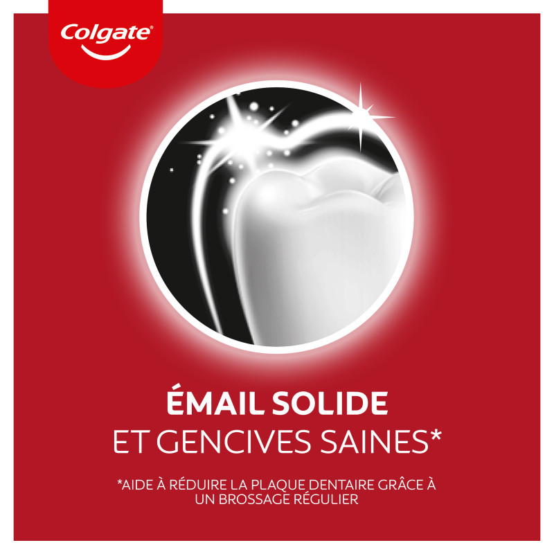 Pack de 12 dentifrices Colgate Blancheur Naturelle charbon 75ml