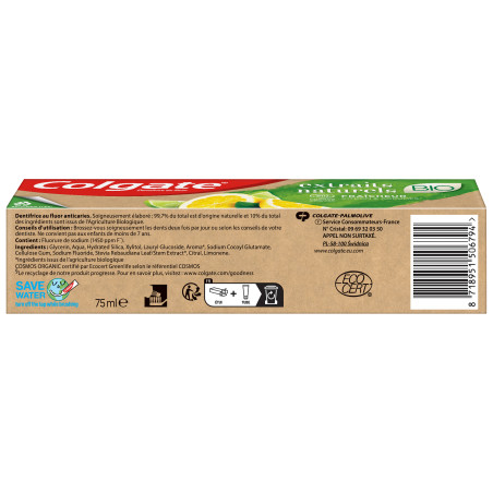 COL BIO CITRON AGRUMES 75ML
