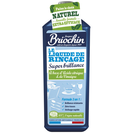 Pack de 10 - JACQUES  BRIOCHIN - Liquide de rinçage Ecocert 750ml