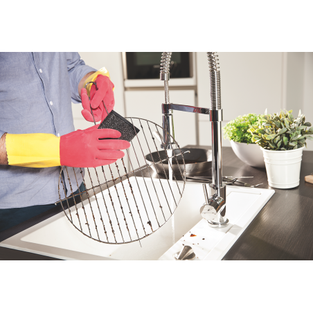 Vileda - Récureurs Glitzi power Inox 2pcs