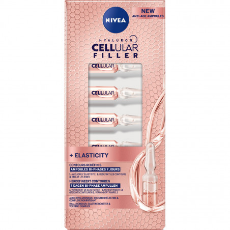 Nivea - Ampoules Biphase 7 Jours X1,2Ml Cellular Hyaluron Filler