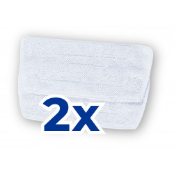 Vileda - Pack de 2 - Recharge rectangulaire pour Steam XXL