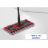 Vileda - Pack de 3 - Recharge Vileda spécial carrelage compatible avec Ultramax, Ultramat Turbo de Vileda et 1.2.Spray
