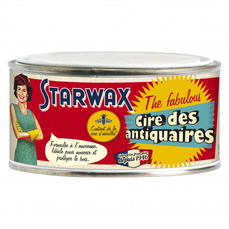 Pack de 4 - Starwax Fabulous Cire Des Antiquaires 375Ml Pack de 4 - Starwax Fabulous Cire Des Antiquaires 375Ml