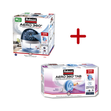 Rubson - Absorbeur Aero 360 Appareil 20M² Rubson - Absorbeur Aero 360 Appareil 20M²