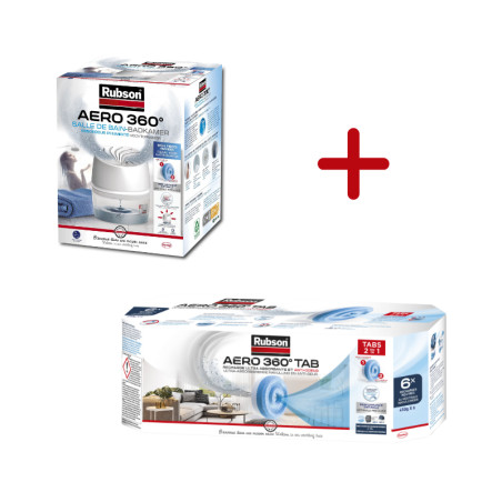 Rubson - Absorbeur Aero 360 Appareil Salle De Bain
