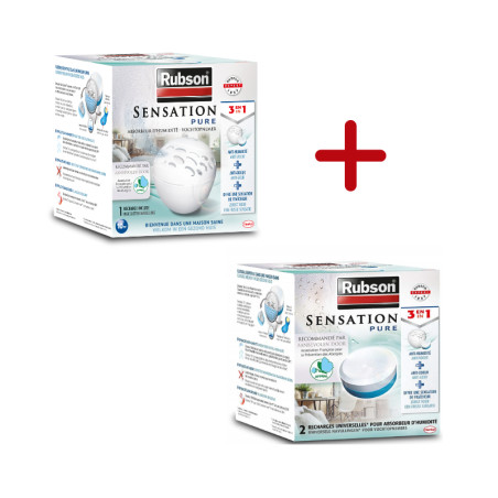 Rubson - Absorbeur Sensation Appareil Pure 3En1 Rubson - Absorbeur Sensation Appareil Pure 3En1