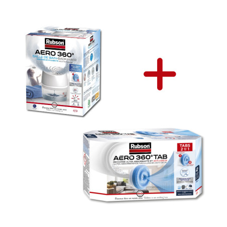 Rubson - Absorbeur Aero 360 Appareil Salle De Bain Rubson - Absorbeur Aero 360 Appareil Salle De Bain