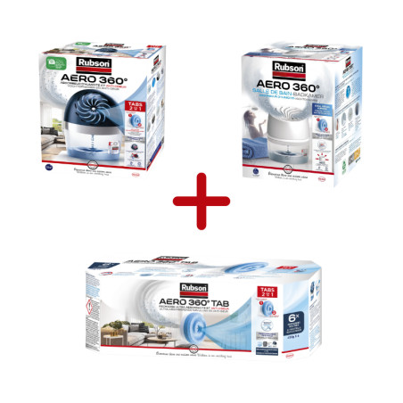 Rubson - Absorbeur Aero 360 Appareil 20M² Rubson - Absorbeur Aero 360 Appareil 20M²