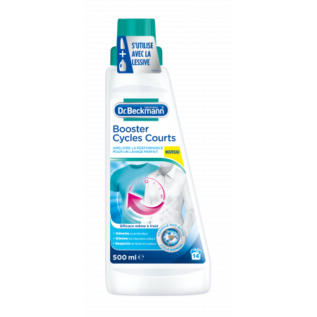 Pack de 6 - Dr.Beckmann - Booster Cycles Courts 500 ml Pack de 6 - Dr.Beckmann - Booster Cycles Courts 500 ml