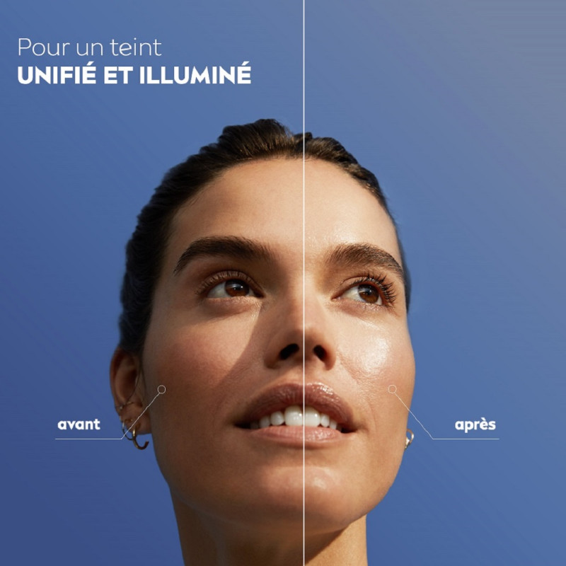 Pack de 2 - Nivea - Eau Micellaire SKIN GLOW infusée Sérum Vitamine C400ml