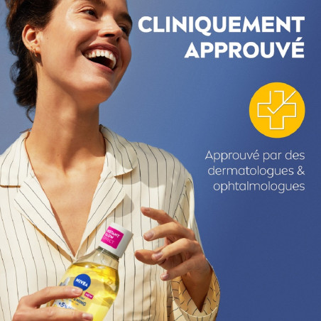 Pack de 2 - Nivea - Eau Micellaire SKIN GLOW infusée Sérum Vitamine C400ml Pack de 2 - Nivea - Eau Micellaire SKIN GLOW infusée Sérum Vitamine C400ml