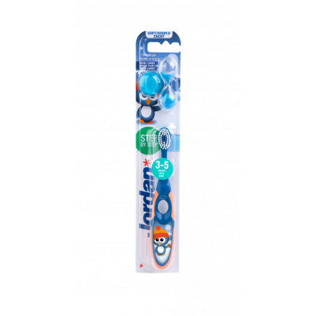 Jordan Brosse à Dents Step by Step 3-5 ans x1 Jordan Brosse à Dents Step by Step 3-5 ans x1