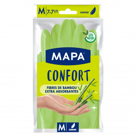 Mapa - 1 paire de gants de ménage Confort - T.M Mapa - 1 paire de gants de ménage Confort - T.M