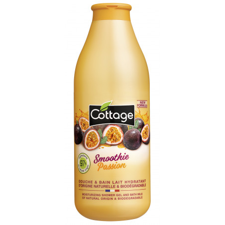 Cottage Douche & Bain Lait Hydratant Smoothie Passion 750Ml Cottage Douche & Bain Lait Hydratant Smoothie Passion 750Ml