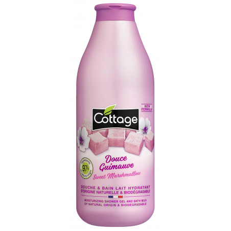 Cottage Douche & Bain Lait Hydratant Guimauve 750Ml Cottage Douche & Bain Lait Hydratant Guimauve 750Ml