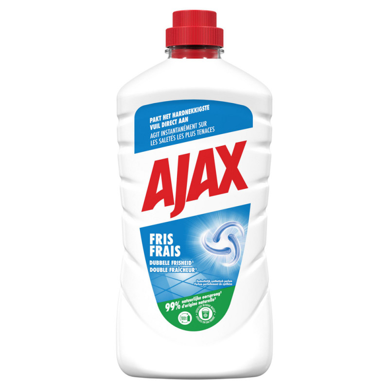 Pack de 3 - Nettoyant ménager Ajax Frais 1L