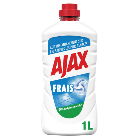 Pack de 3 - Nettoyant ménager Ajax Frais 1L Pack de 3 - Nettoyant ménager Ajax Frais 1L
