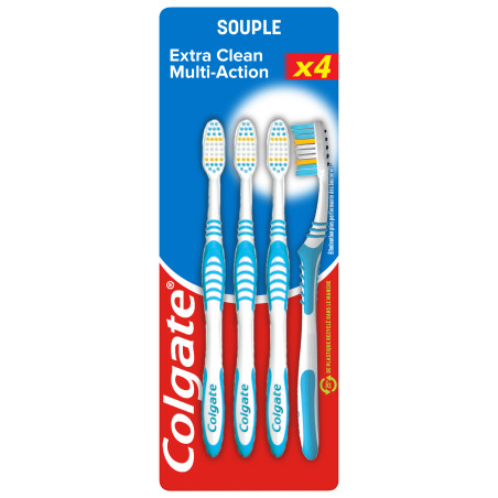 Brosses à dents Colgate multi-action souple Brosses à dents Colgate multi-action souple