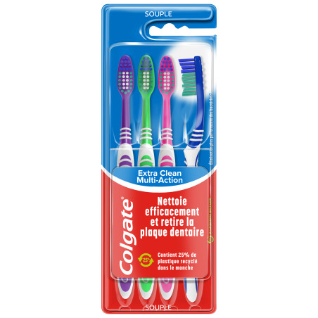 Brosses à dents Colgate multi-action souple Brosses à dents Colgate multi-action souple