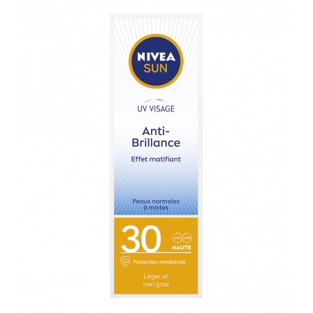 Nivea Sun - Crème UV Visage Anti-Brillance FPS 30  50Ml