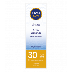 Nivea Sun - Pack de 2 - Crème UV Visage Anti-Brillance FPS 30  50Ml