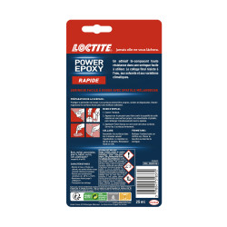 Loctite - Colle Epoxy Rapide 5 Min Invisible Seringue 25Ml 2