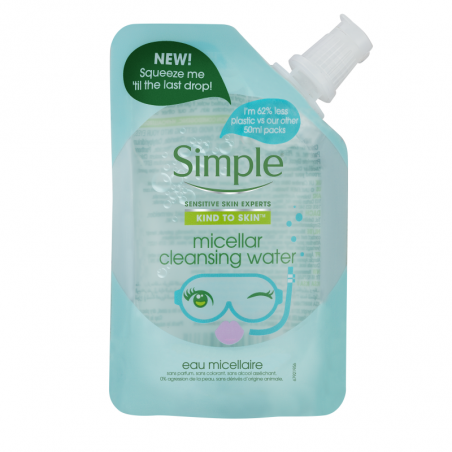 Pack de 12 Simple Mini Eau Micellaire 50ml