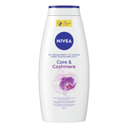 Nivea - Douche & Bain 2 en 1 Care & Cashmere - 750 ml