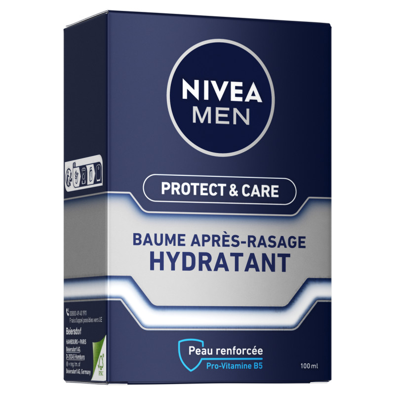 Nivea Men - PROTECT & CARE Baume Après-Rasage Hydratant 100ml