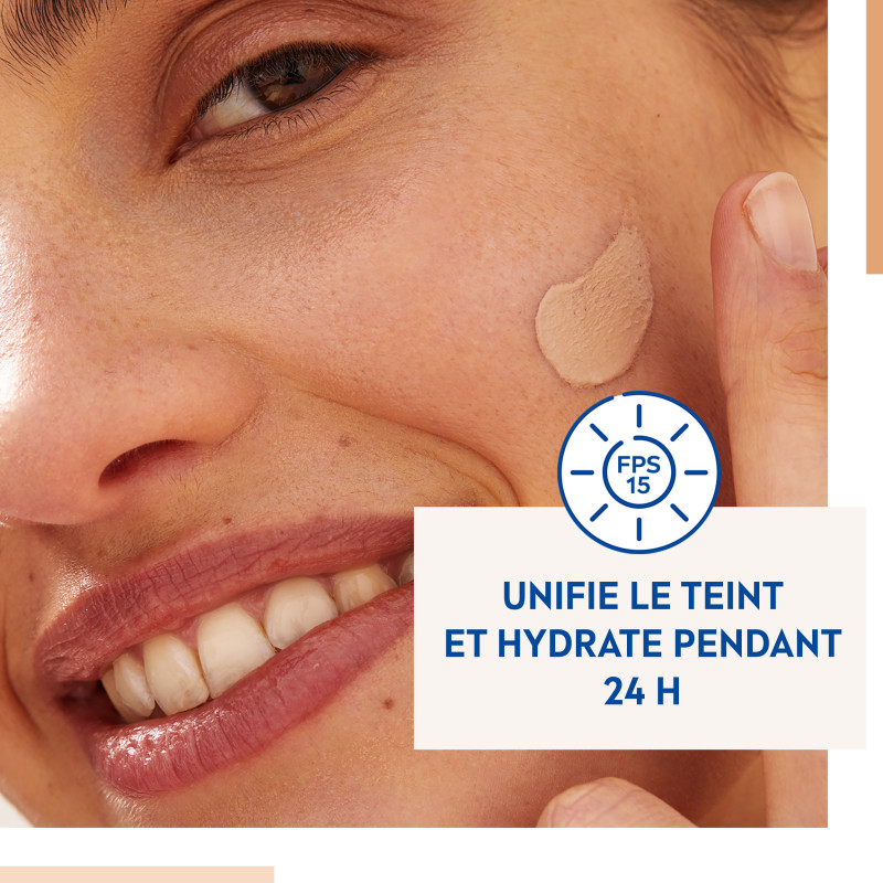 Pack de  2 - Nivea - ESSENTIELS BB Crème Hydratation 24H Teinte Claire FPS 15 50ml