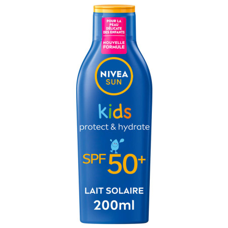 Pack de  2 - Nivea Sun - Lait Kids Protect & Hydrate FPS 50+ 200ml (**)