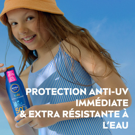Pack de  2 - Nivea Sun - Lait Kids Protect & Hydrate FPS 50+ 200ml (**)