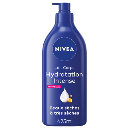 Pack de  2 - Nivea - Lait Crème Nourrissant Peaux Très Sèches 625ml