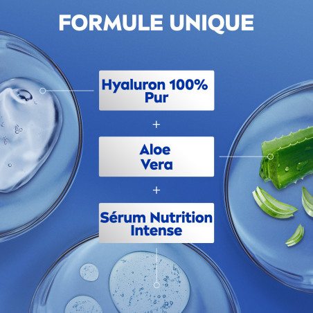 Pack de  2 - Nivea - Lait Aloe & Hydratation Peaux Normales à Sèches 400ml