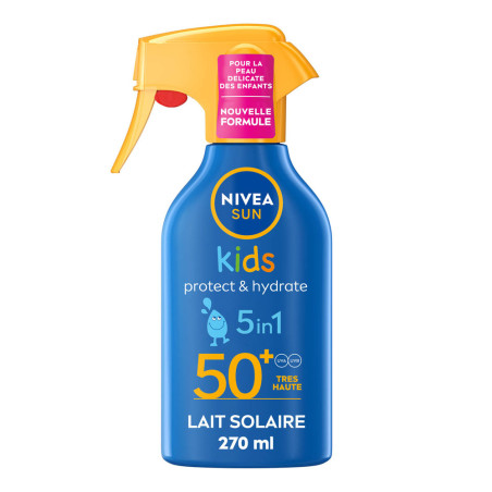 Pack de  2 - Nivea Sun - Pistolet Kids Protect & Hydrate FPS 50+ 270ml (**)